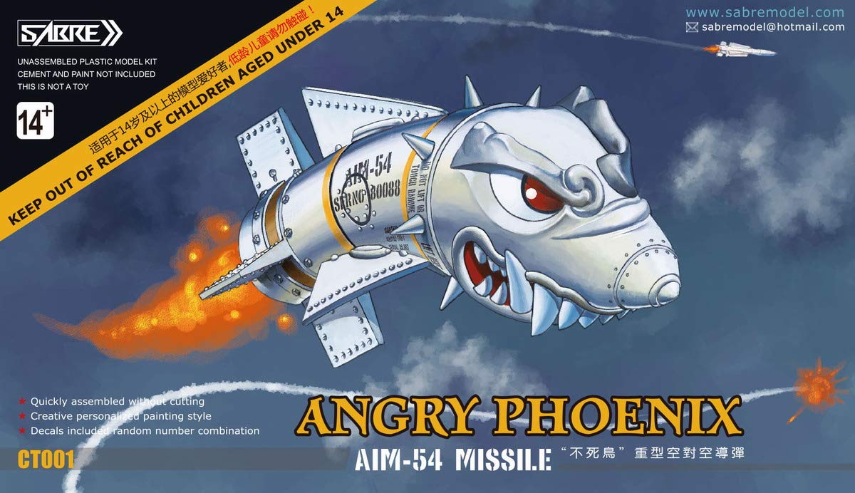 Amazon | サーベルモデル アングリーフェニックス AIM - 54 ミサイル